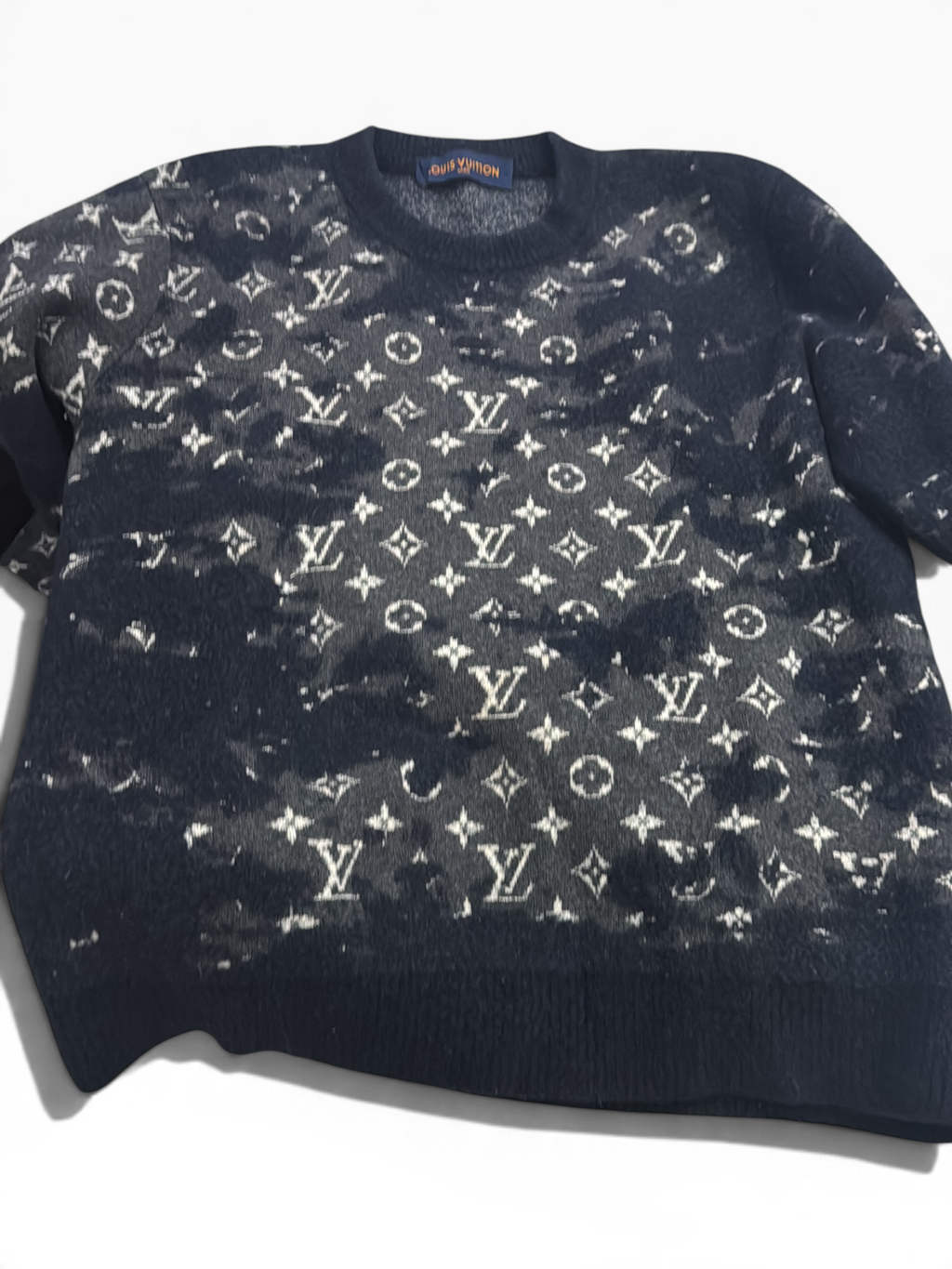 Pullover Louis Vuitton in Lana Blu Navy (M)