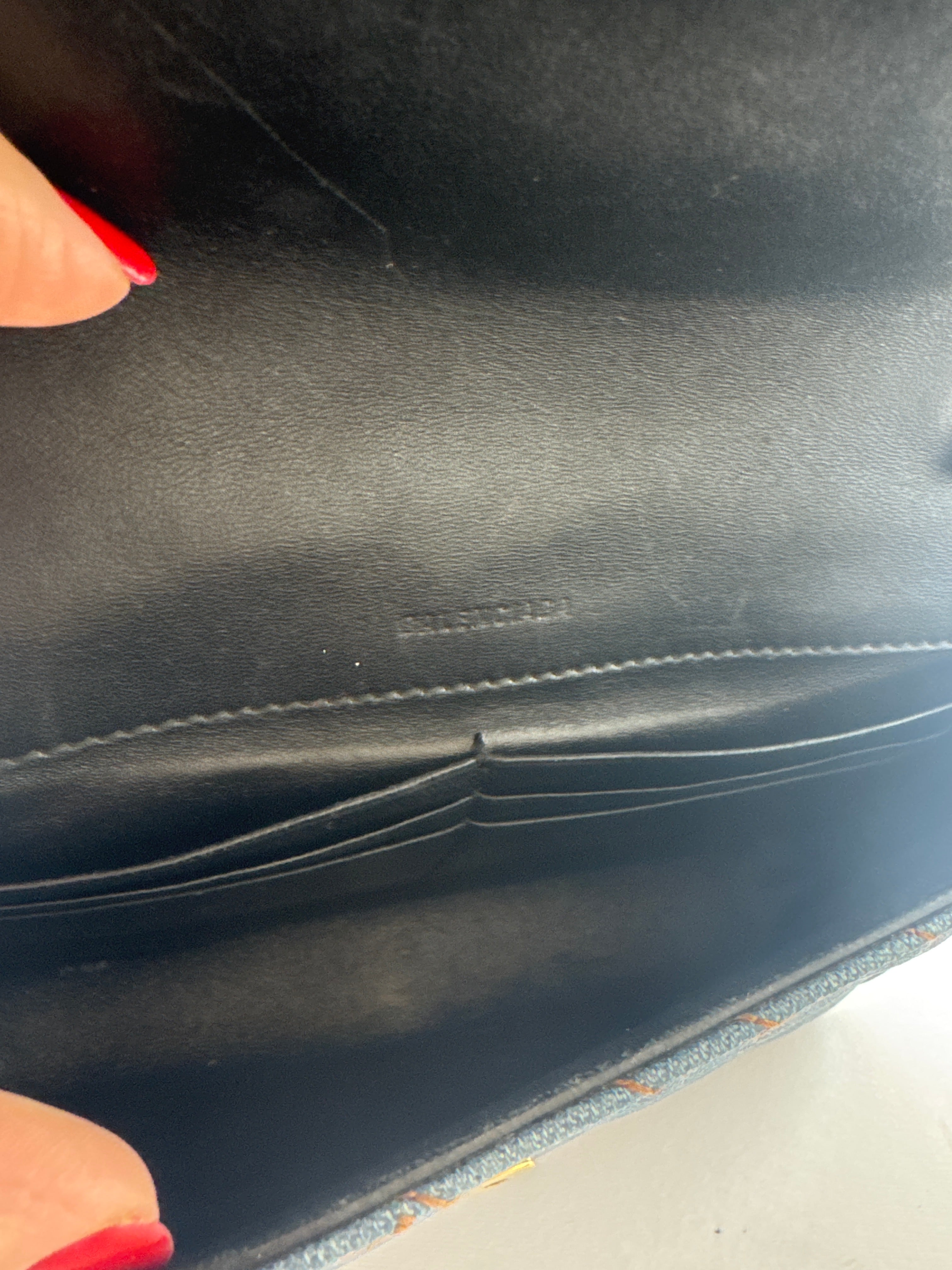 Balenciaga Chain in denim