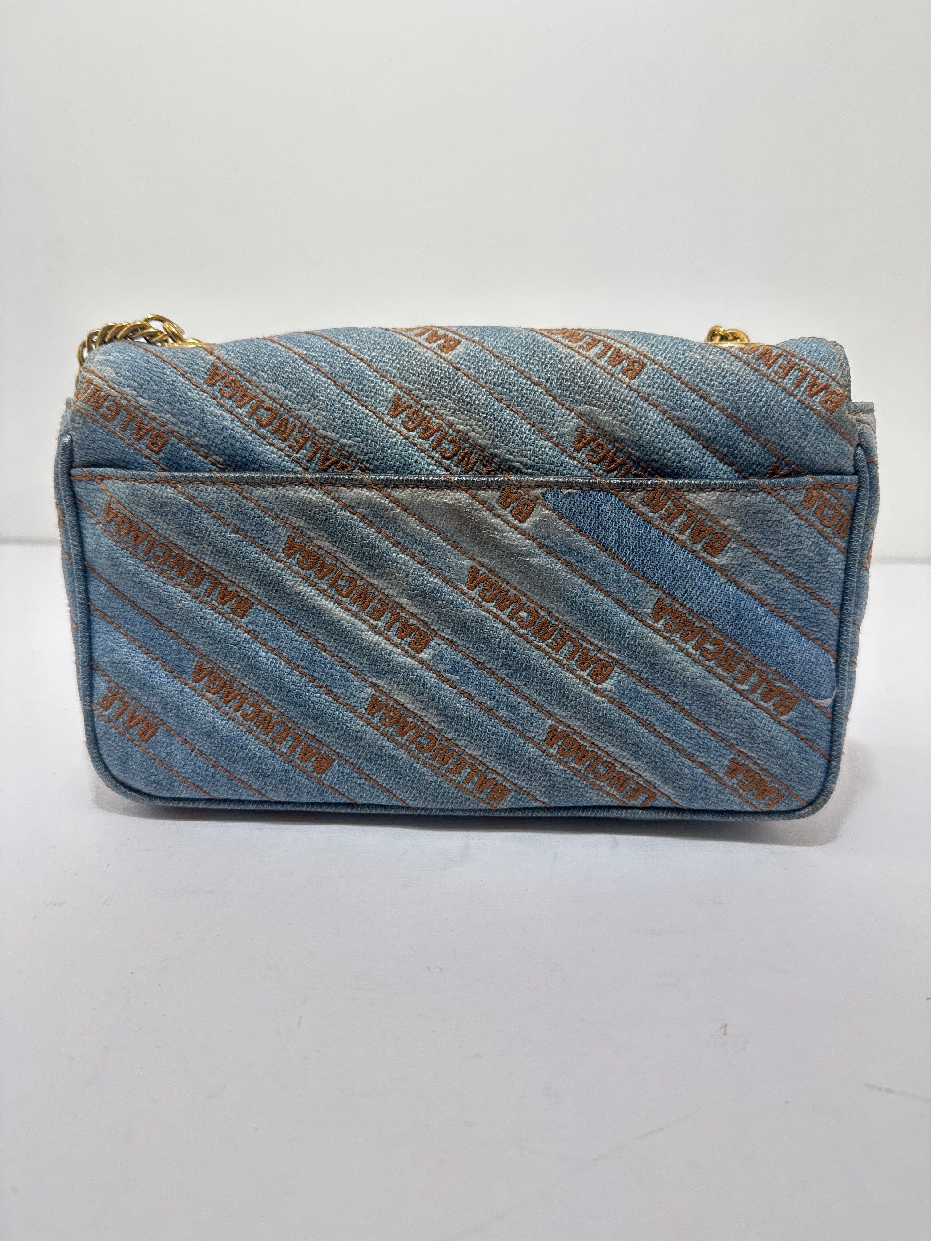 Balenciaga Chain in denim