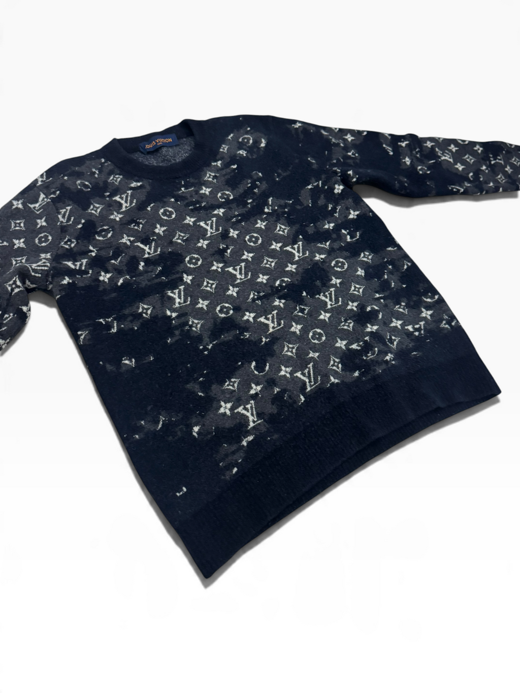 Pullover Louis Vuitton in Lana Blu Navy (M)