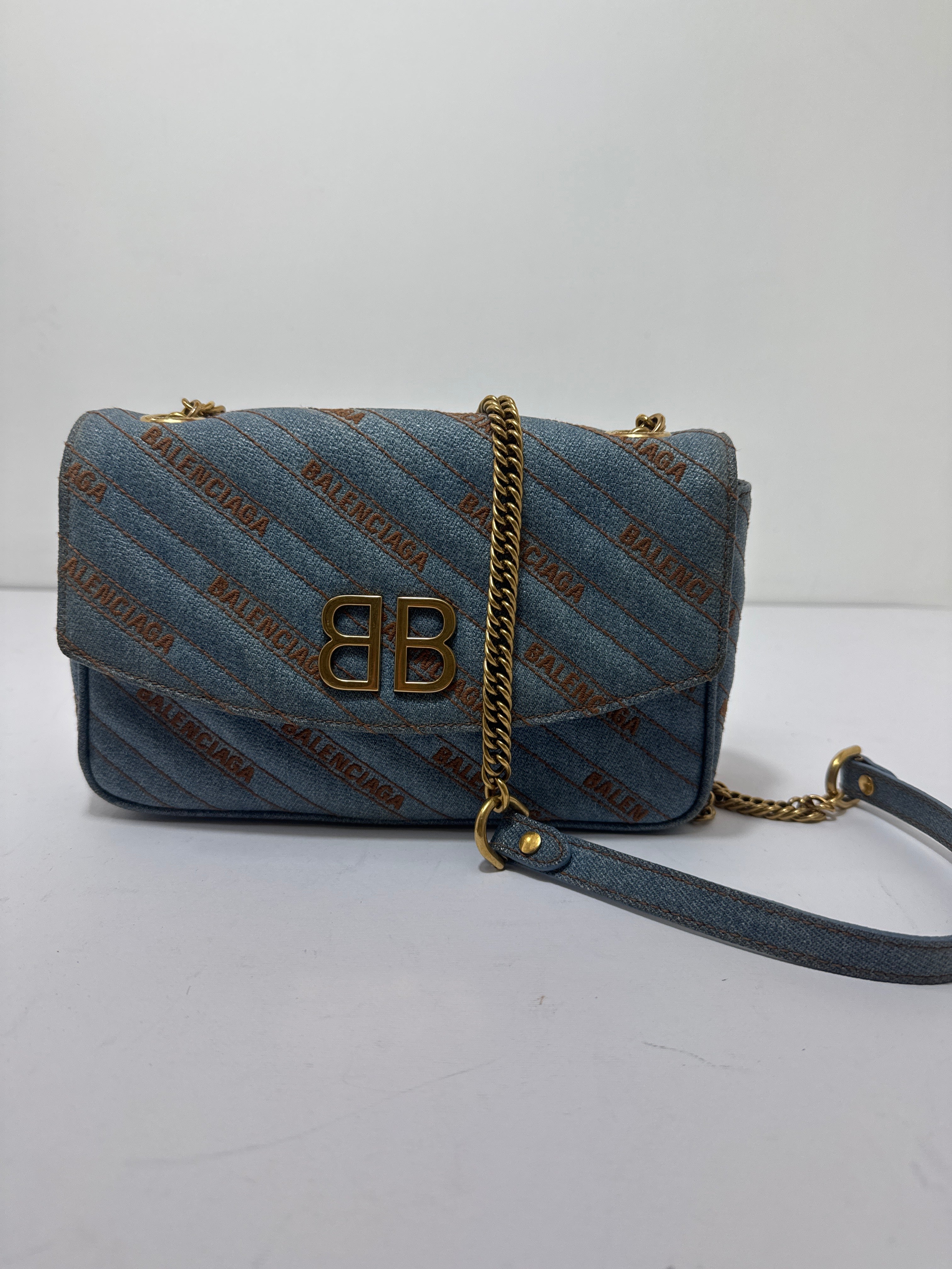 Balenciaga Chain in denim