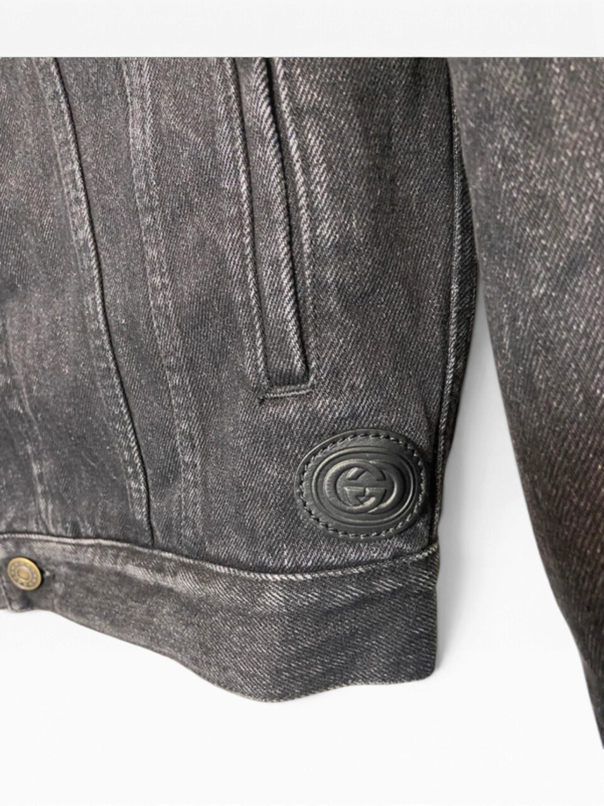 Giacca in denim Gucci