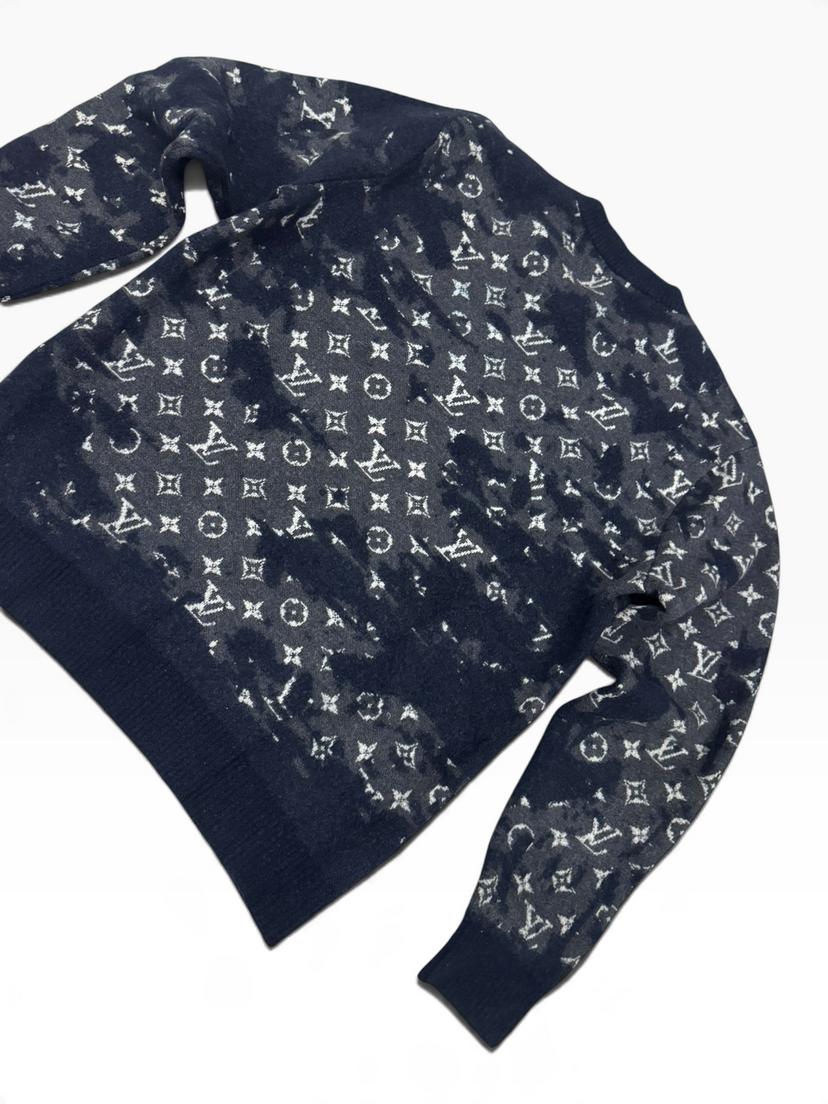 Pullover Louis Vuitton in Lana Blu Navy (M)