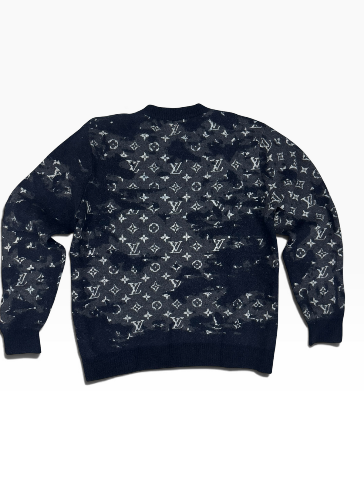 Pullover Louis Vuitton in Lana Blu Navy (M)