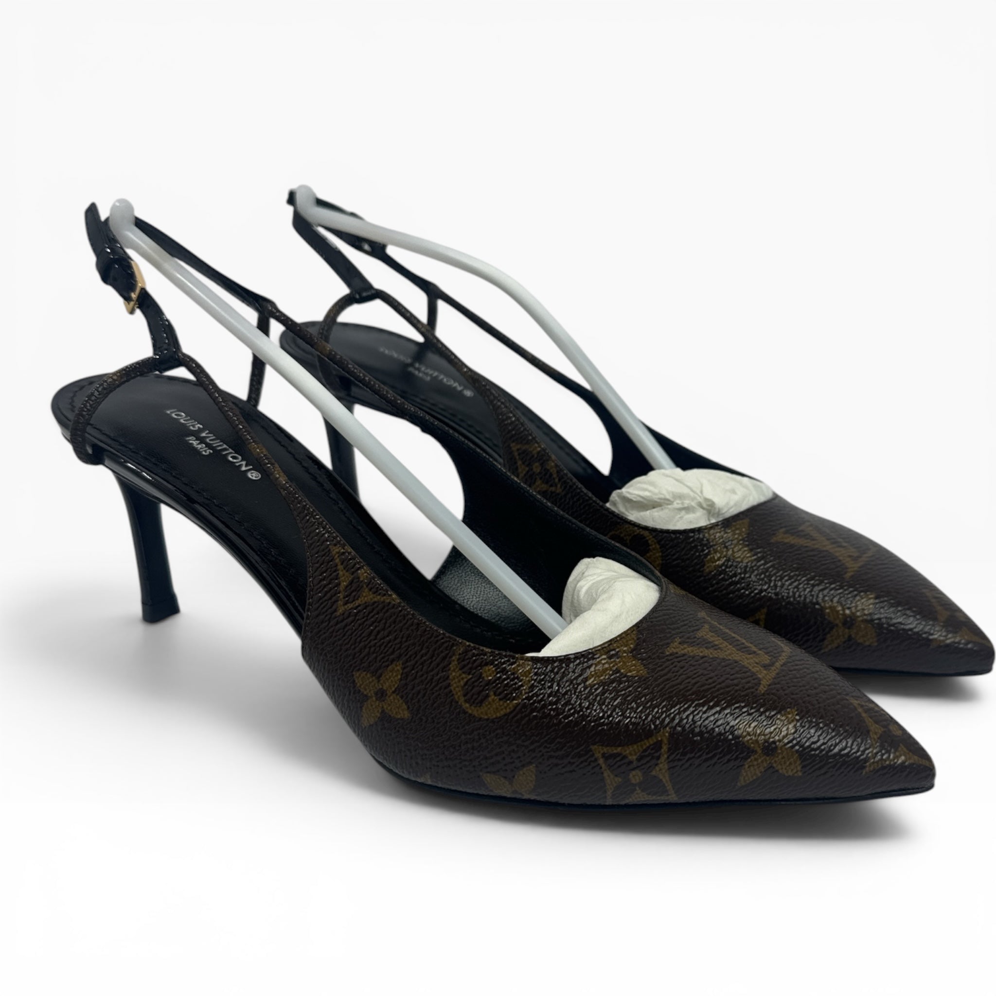 Louis Vuitton Paris Slingback Heels n38