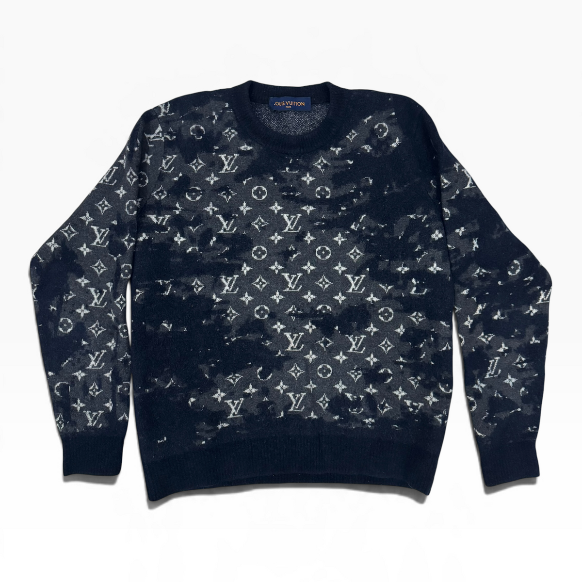 Pullover Louis Vuitton in Lana Blu Navy (M)