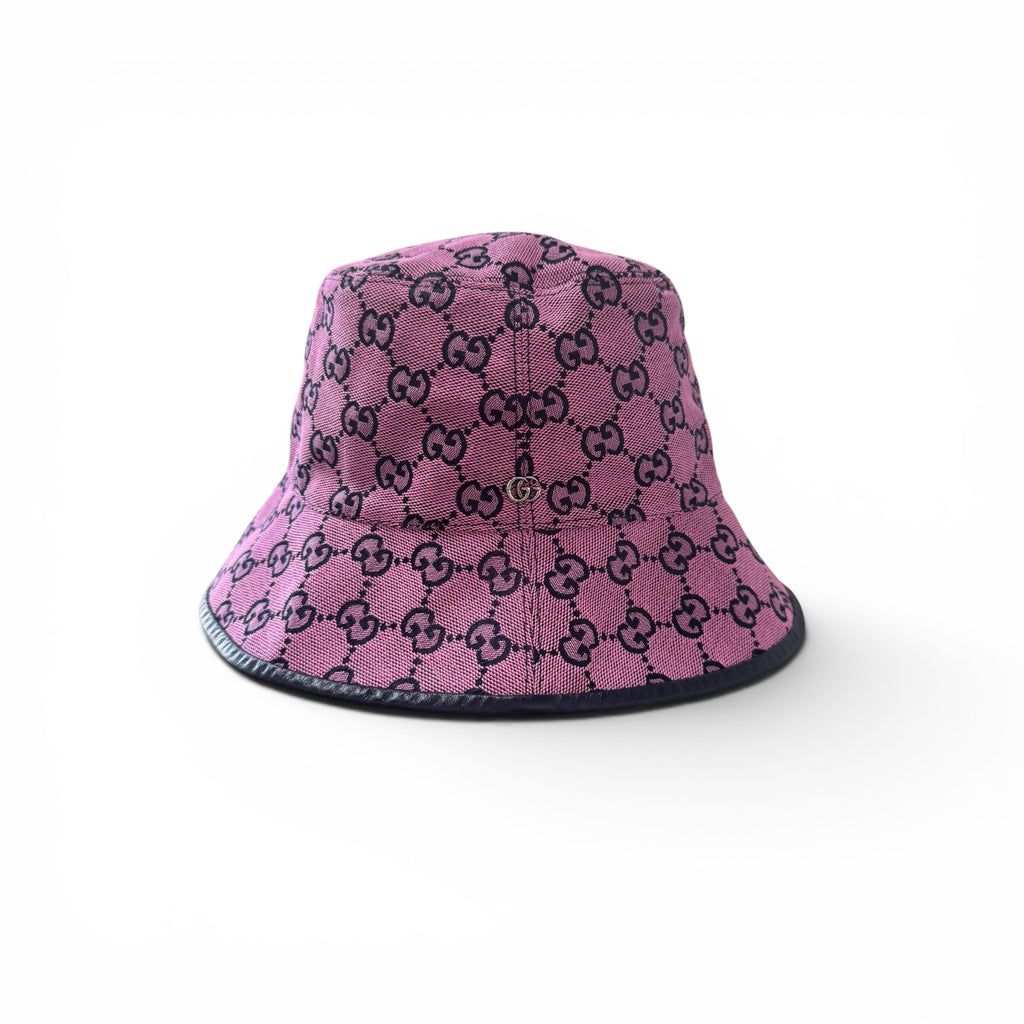 Gucci Cappello bucket in monogramma